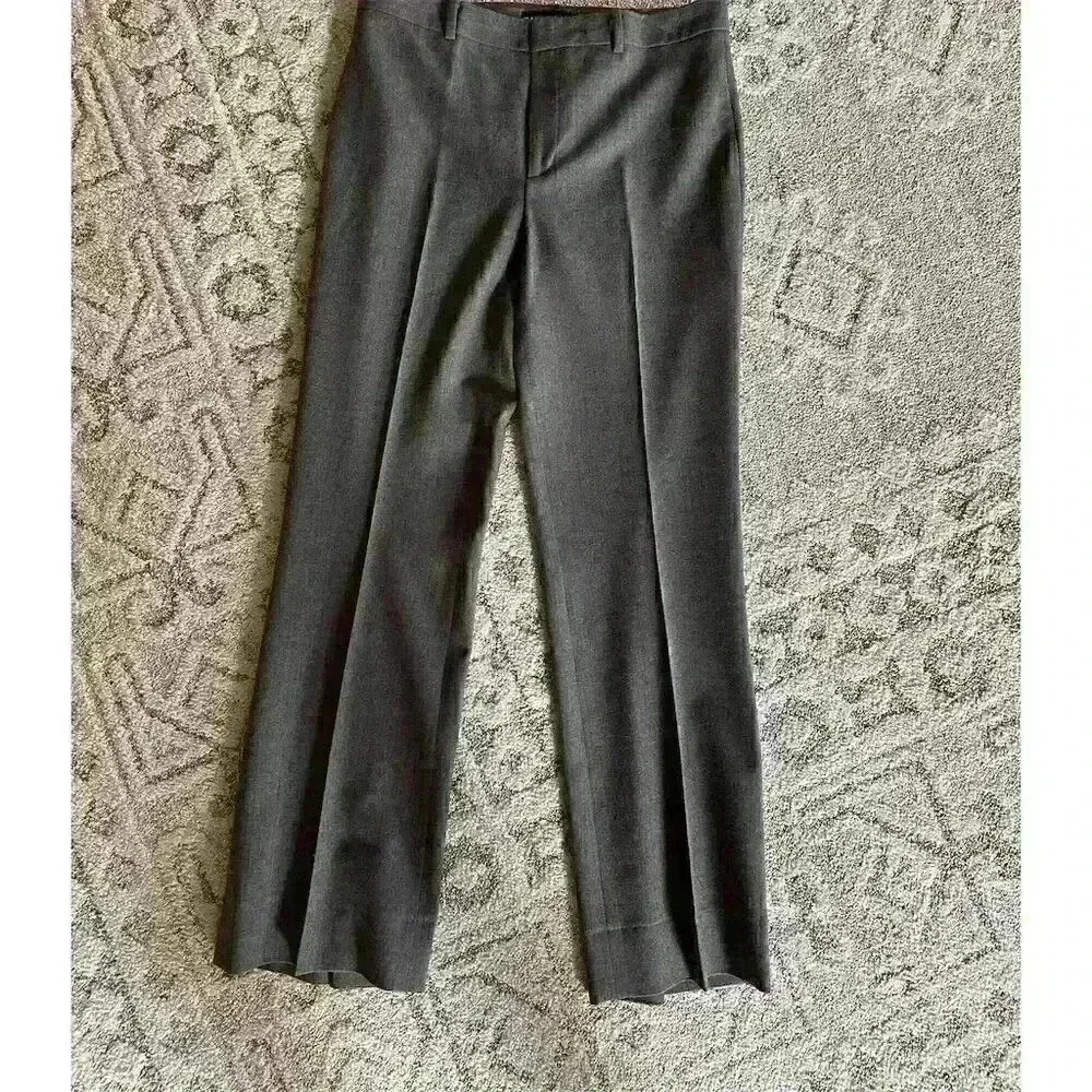 Ralph Lauren Women's Gray Dress Pants Size 10 Business Tailored Fit